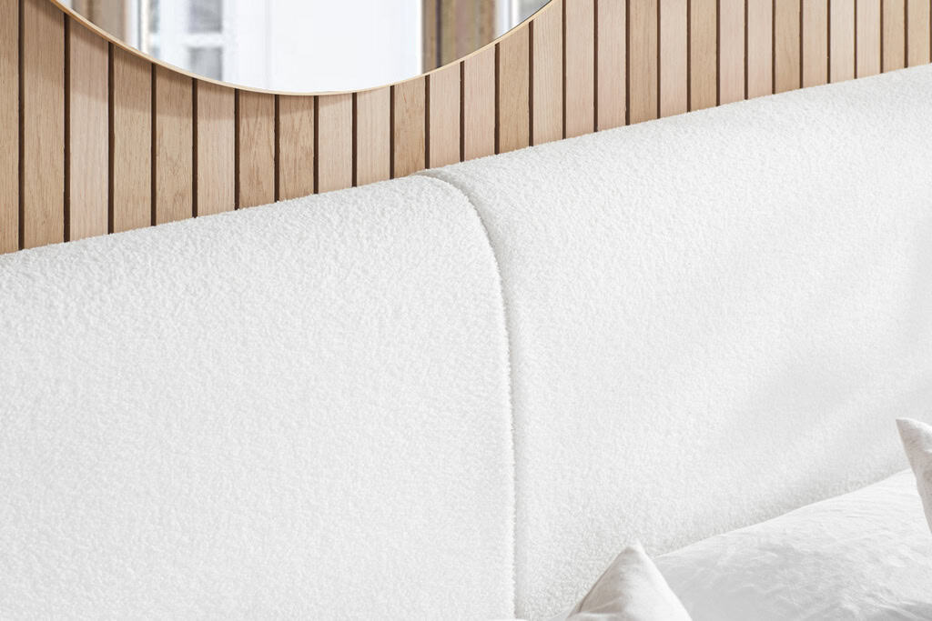 Eden 4ft6 Bedframe - White - Image 5