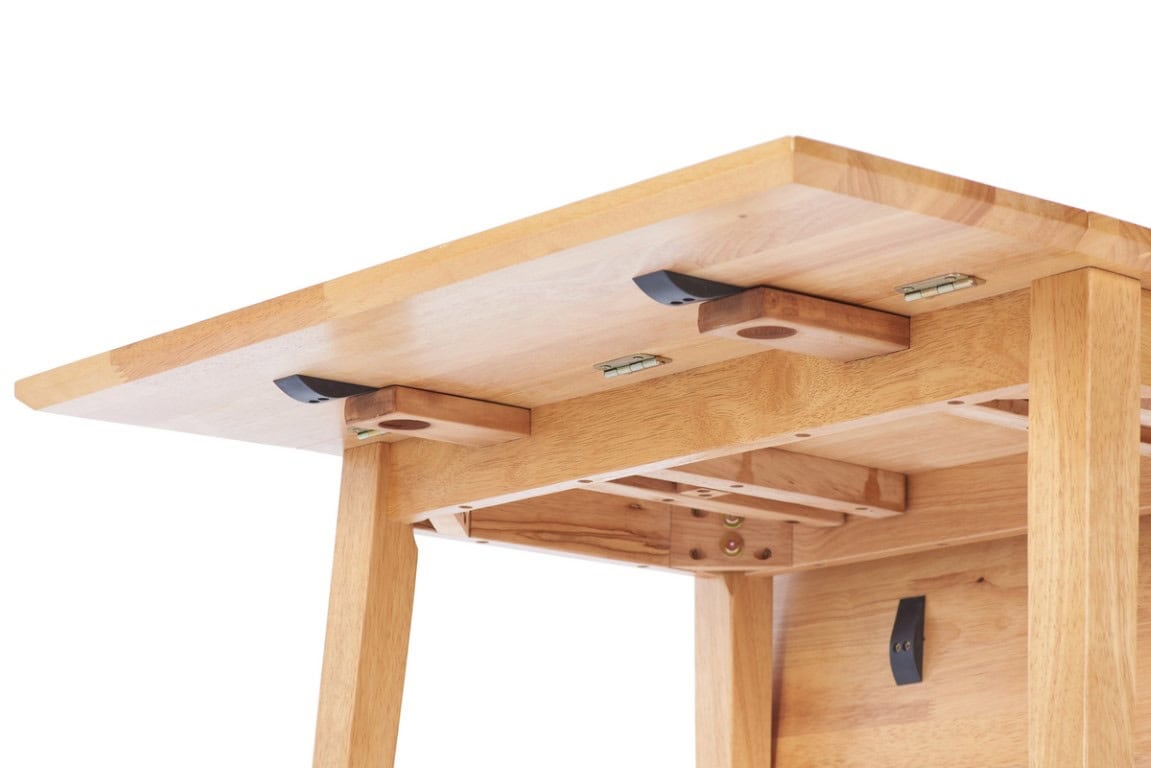 Drop Leaf Dining Table & 2 Chairs - Image 6
