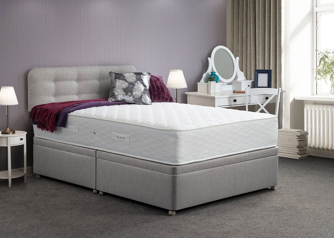 3ft Aquamarine Comfort 2 Drawer Divan Bed | Buy Online | Beds.ie