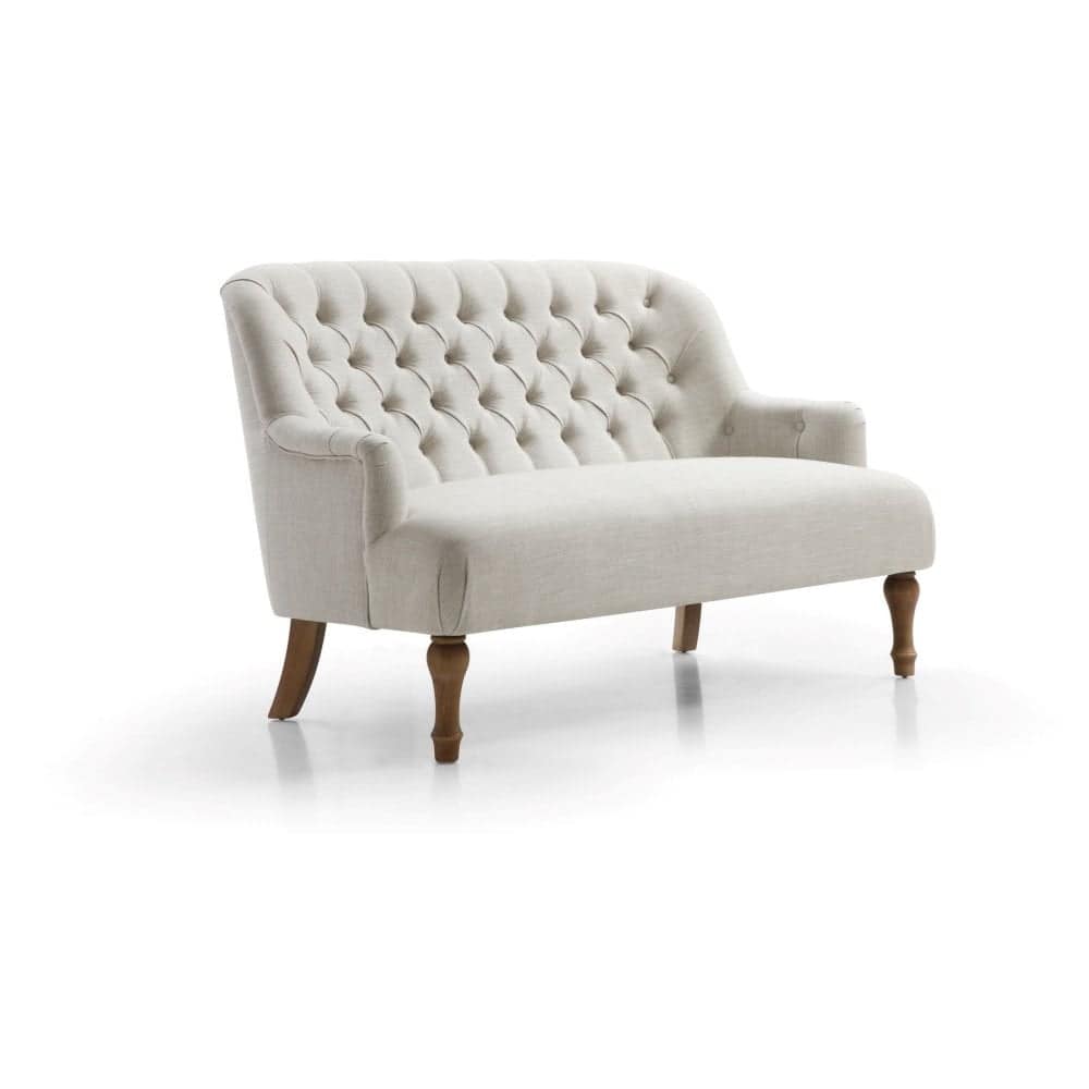 Bianca 2 Seater - Cream Linen - Image 3