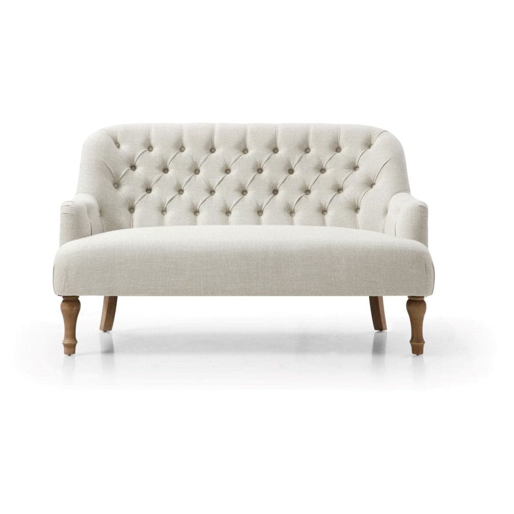 Bianca 2 Seater - Cream Linen - Image 4