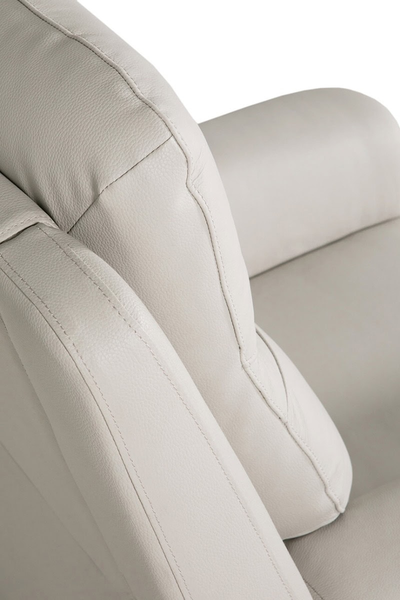 Russo 3 Seater Electric Recliner - Stone - Image 6