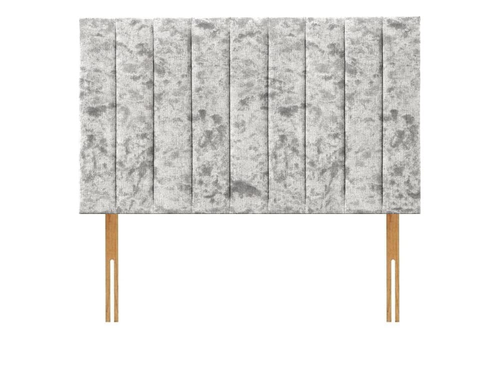 Apollo 6ft Dartford Headboard - Glitz Silver | Buy Online | Beds.ie