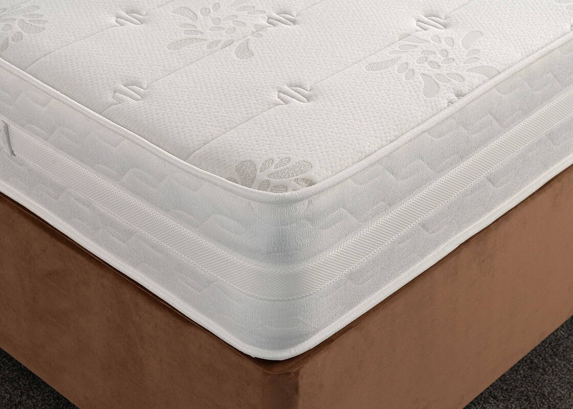 4ft6 Pearl Memory 2 Drawer Divan Bed - Image 2