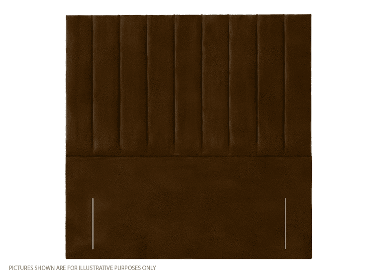 Apollo 3ft Madrid Headboard - Velvet Brown | Buy Online | Beds.ie