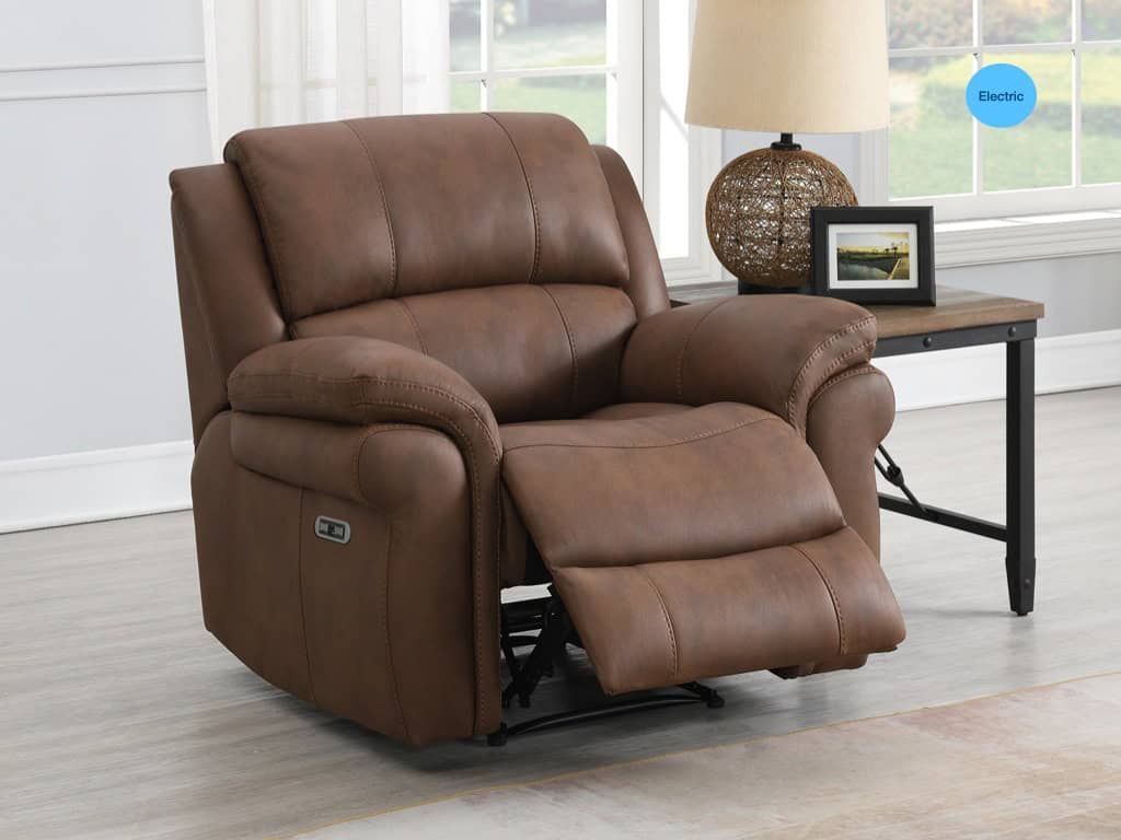 Farnham Ultra 1 Seater Electric Recliner - Tan | Buy Online | Beds.ie