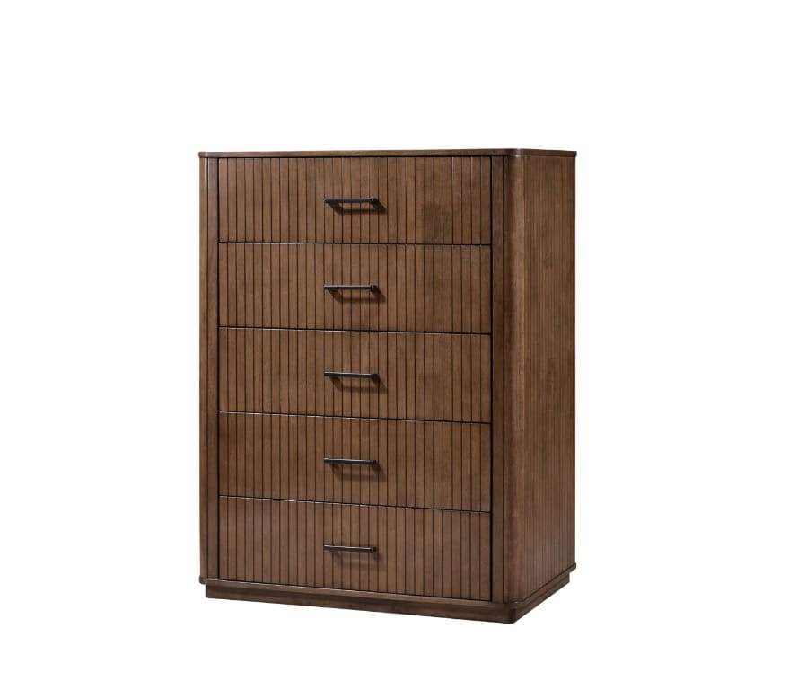 Vienna Tall Chest - Walnut | Buy Online | Beds.ie