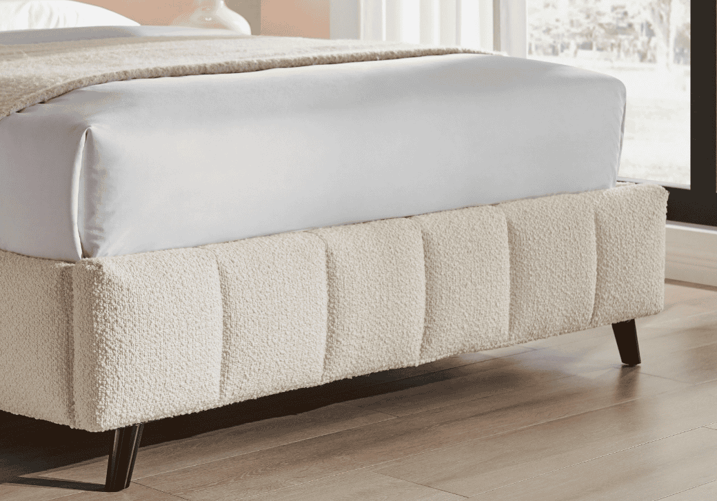 Limelight Starla Square 5ft Bedframe - Ivory - Image 4