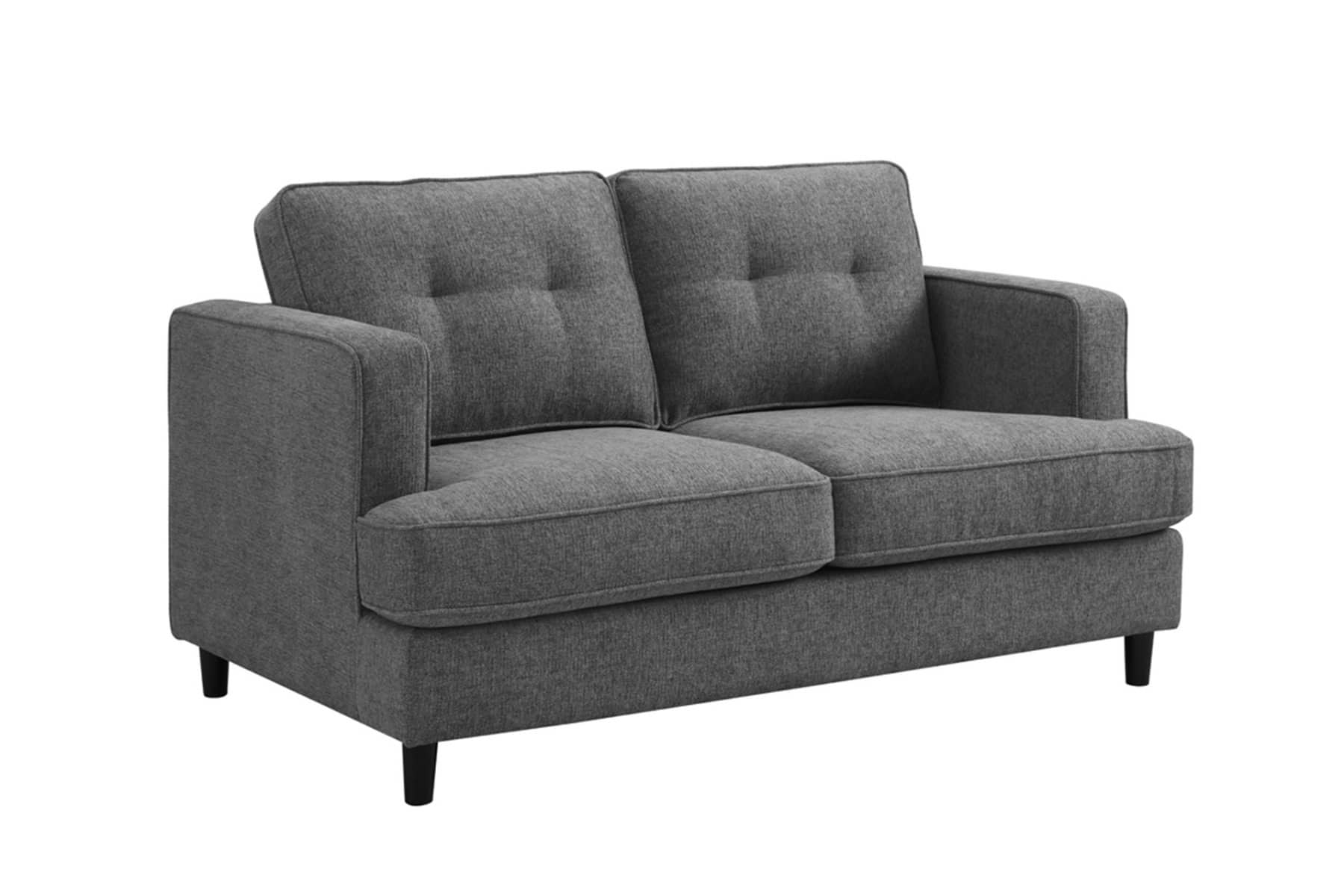 Juniper Fixed 2 Seater - Grey | Buy Online | Beds.ie