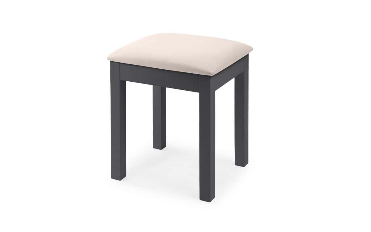 Braid Dressing Stool - Anthracite | Buy Online | Beds.ie