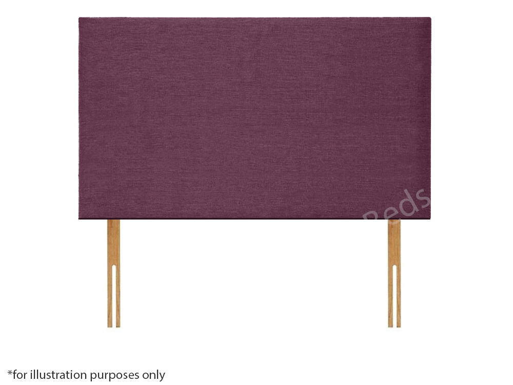 Apollo 6ft Bournemouth Headboard - Azzure Purple | Buy Online | Beds.ie