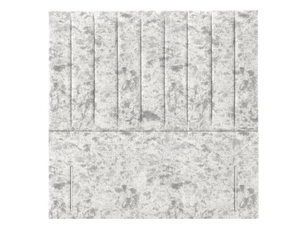 Apollo 2ft6 Madrid Headboard - Glitz Ice White | Buy Online | Beds.ie