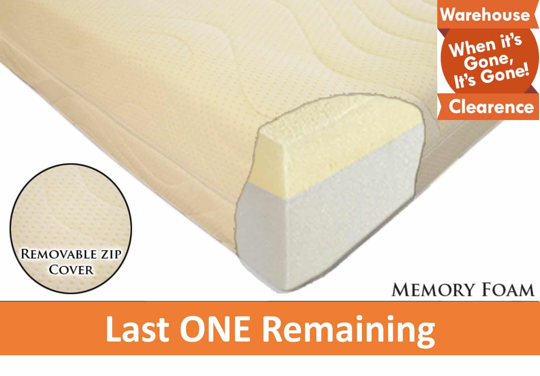 Time Living 6ft Extreme 50 Memory Mattress - Image 2