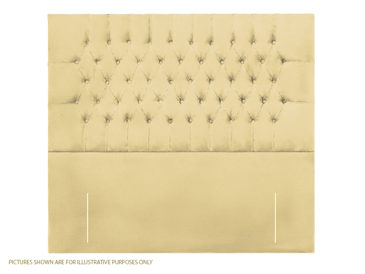 Apollo 3ft6 New York Headboard - Velvet Cream | Buy Online | Beds.ie