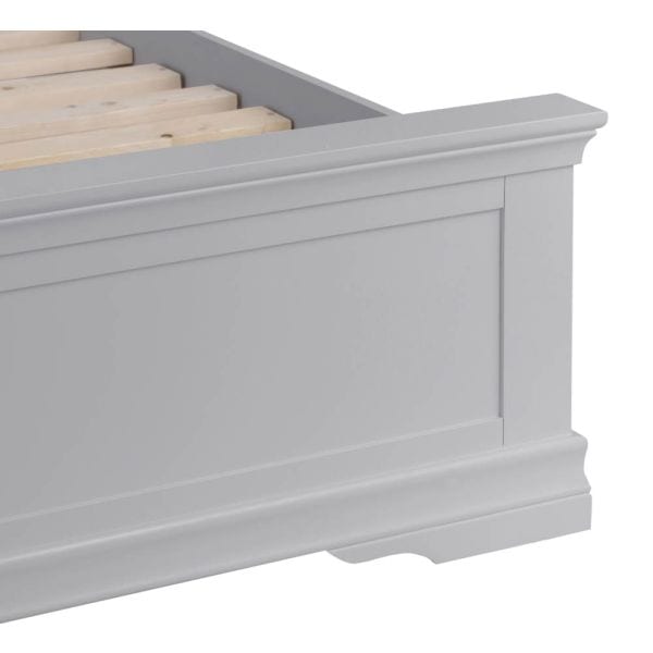 Swinford 4ft6 Bedframe - Grey - Image 5