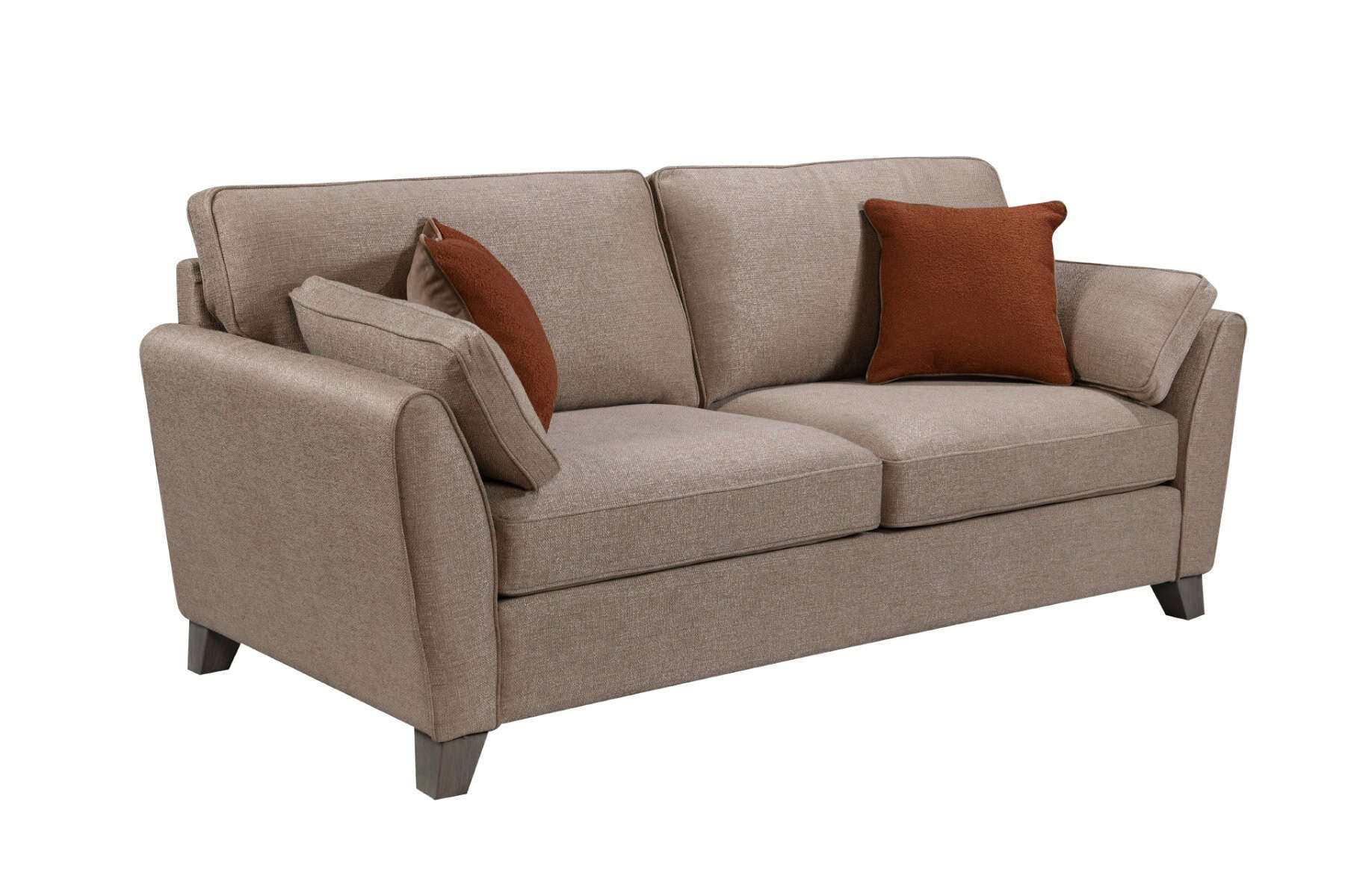 Cantrell 3 Seater Sofa - Biscuit | Buy Online | Beds.ie