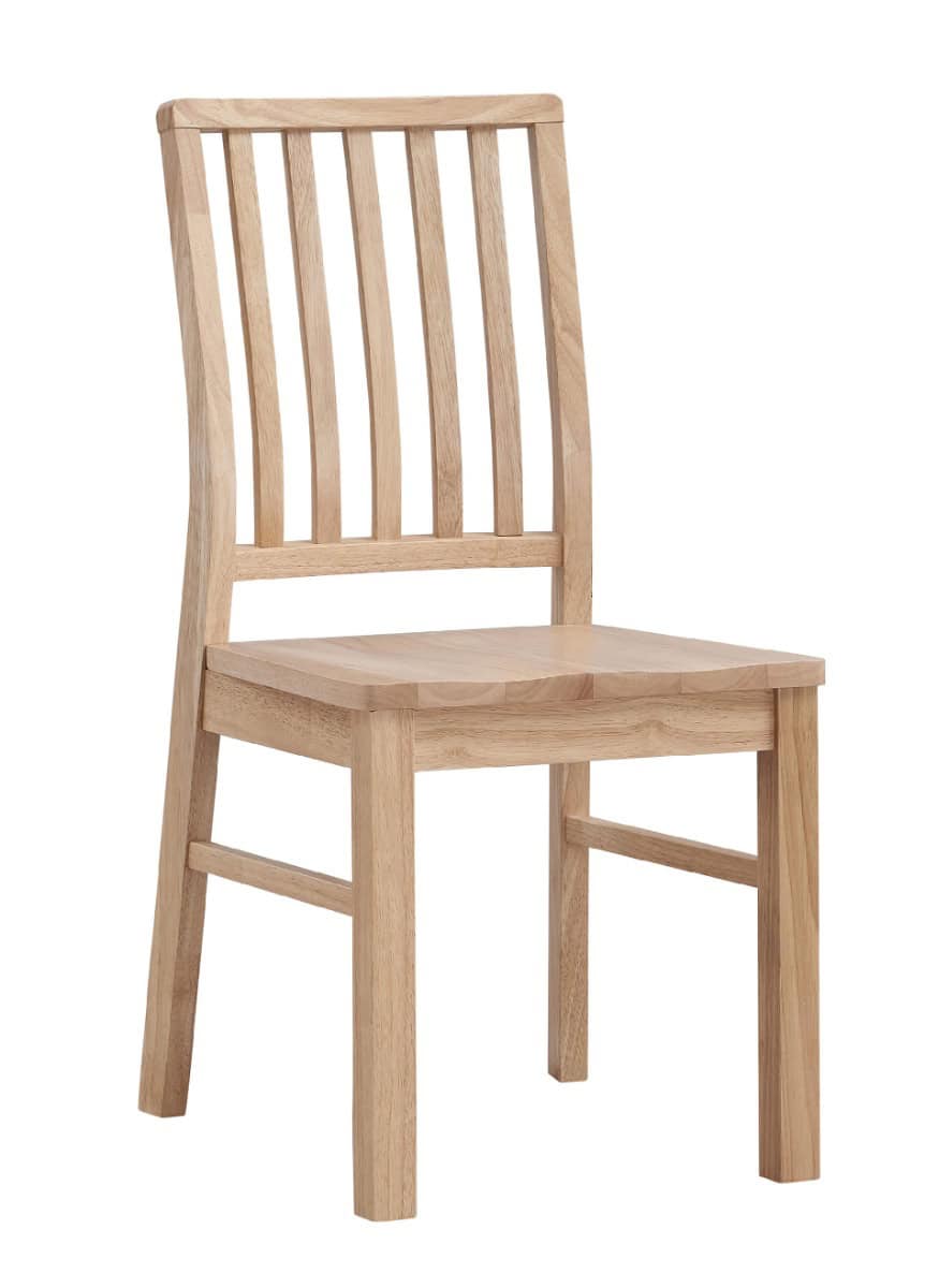 Cooper Dining Chair Solid Seat - Oak (SET OF 2) | Buy Online | Beds.ie