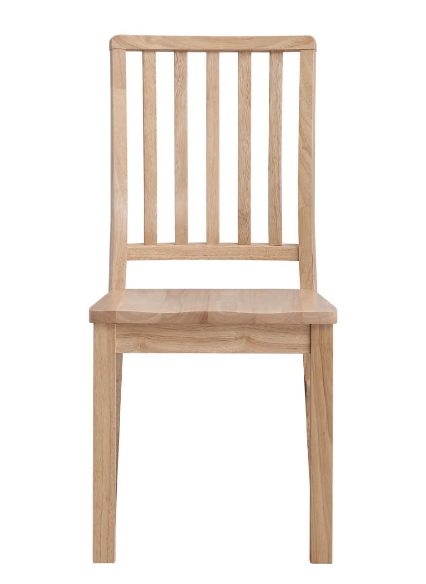 Cooper Dining Chair Solid Seat - Oak (SET OF 2) - Image 2