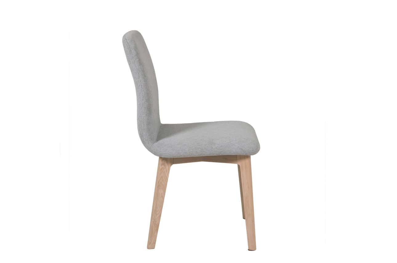 Marlow Dining Chair - Light Grey - Image 3