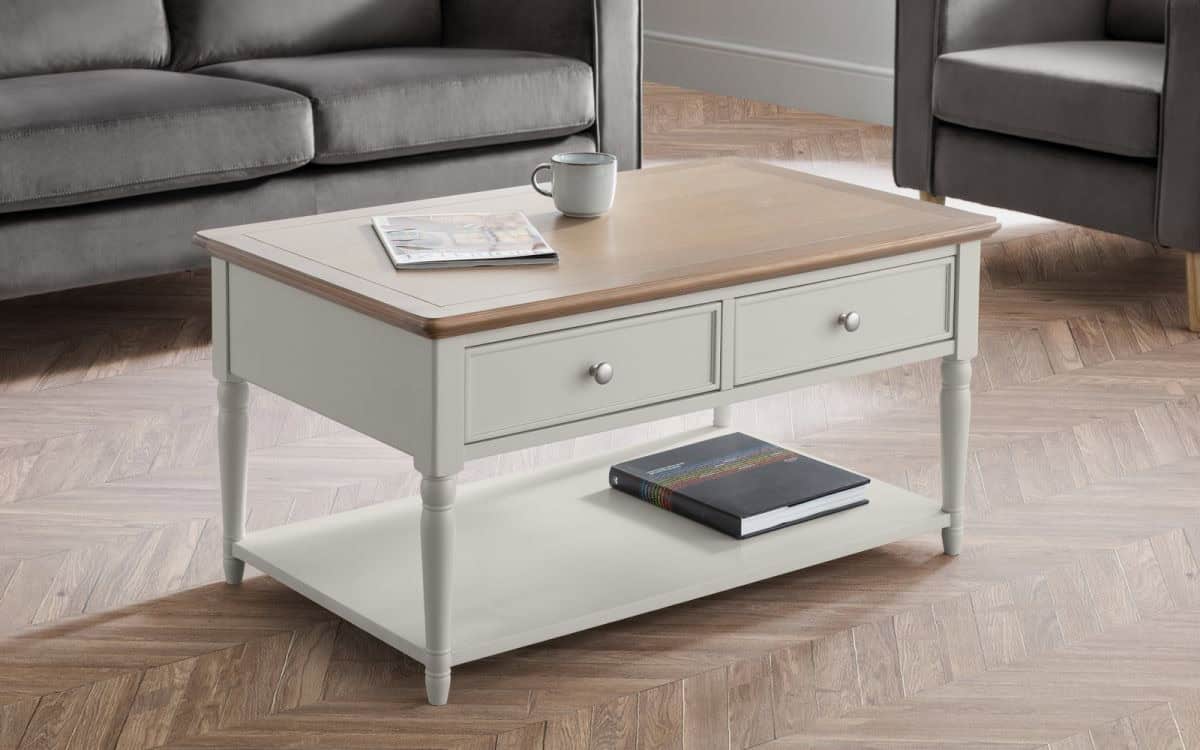 Scarlett Coffee Table - Grey | Buy Online | Beds.ie