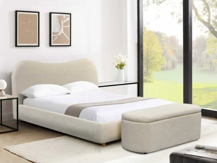 Donegal 5ft Bedframe - Cream | Buy Online | Beds.ie