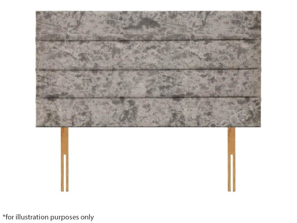 Apollo 5ft Dundee Headboard - Glitz Grey | Buy Online | Beds.ie