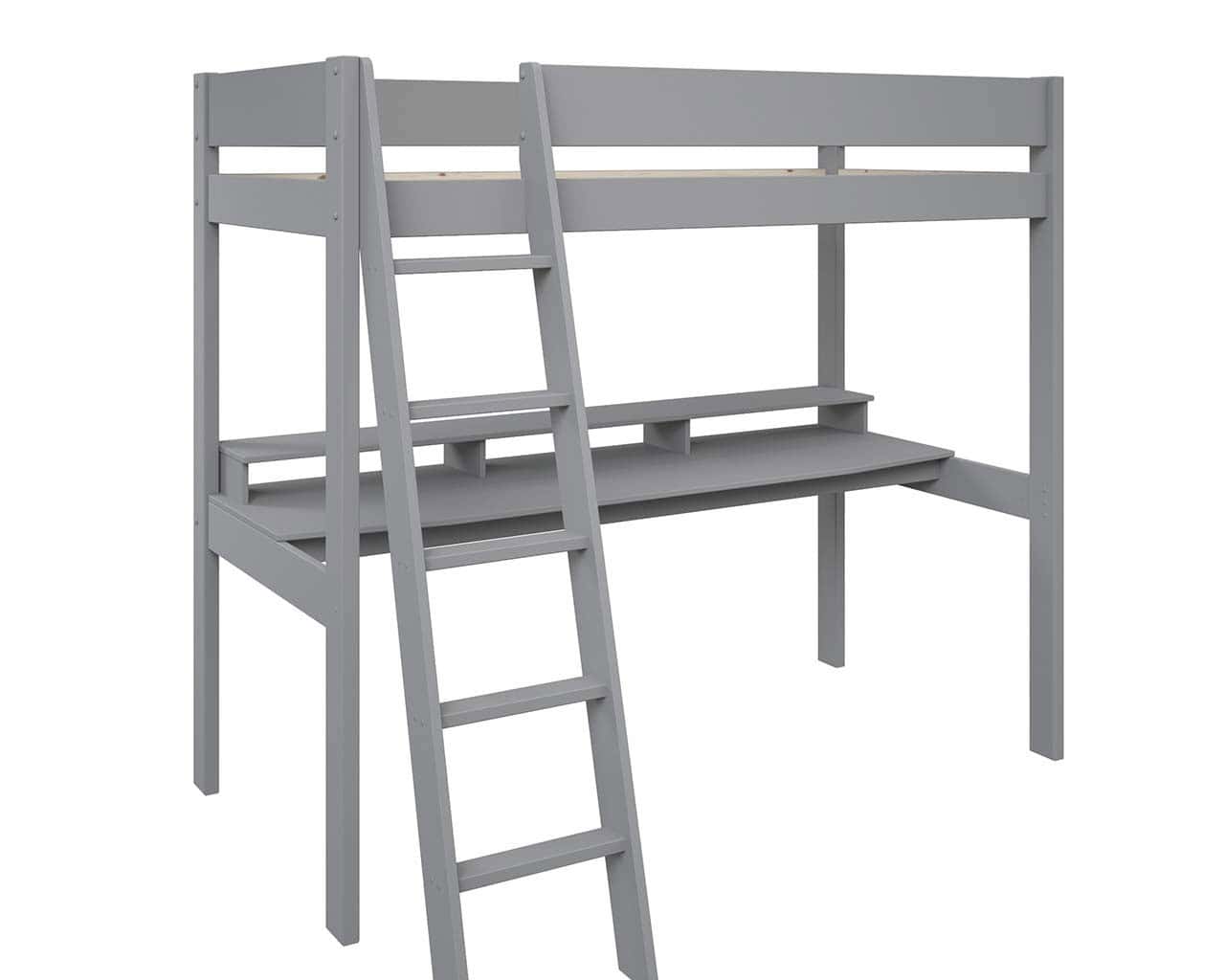 Kids Avenue Estella Grey Highsleeper with Gaming Desk - Image 4