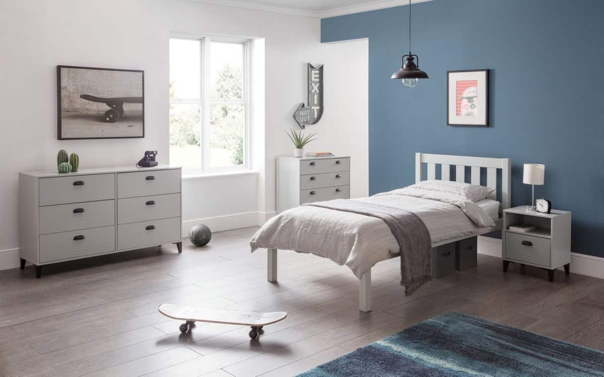 3ft Deluna Bedframe - Dove Grey | Buy Online | Beds.ie