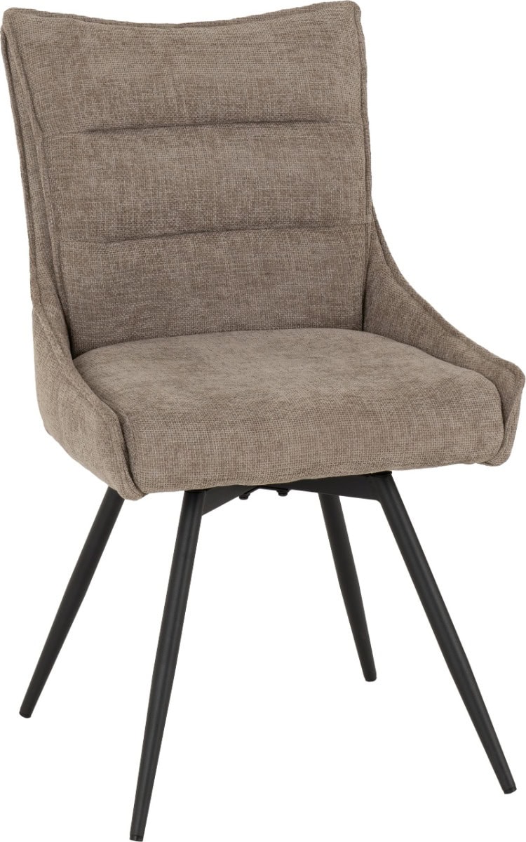 Lewis Swivel Dining Chair (x2) - Fawn | Buy Online | Beds.ie