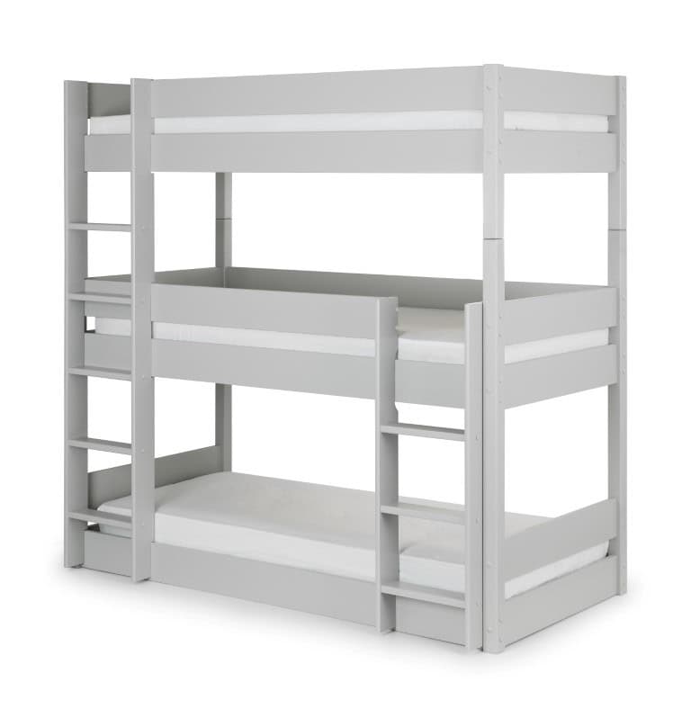 Triplet Bunk Bed - Dove Grey - Image 8