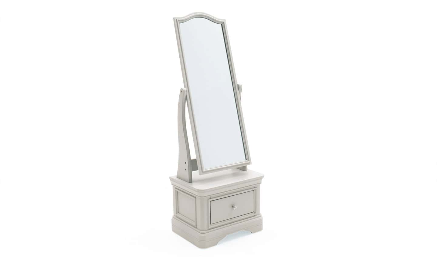 Mabel Cheval Mirror - Taupe | Buy Online | Beds.ie