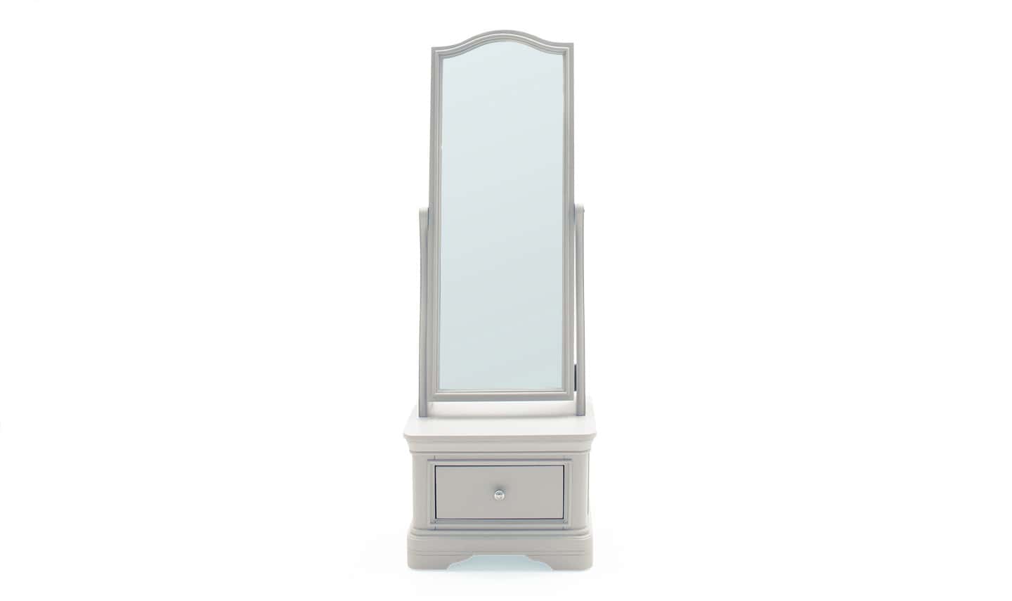 Mabel Cheval Mirror - Taupe - Image 2