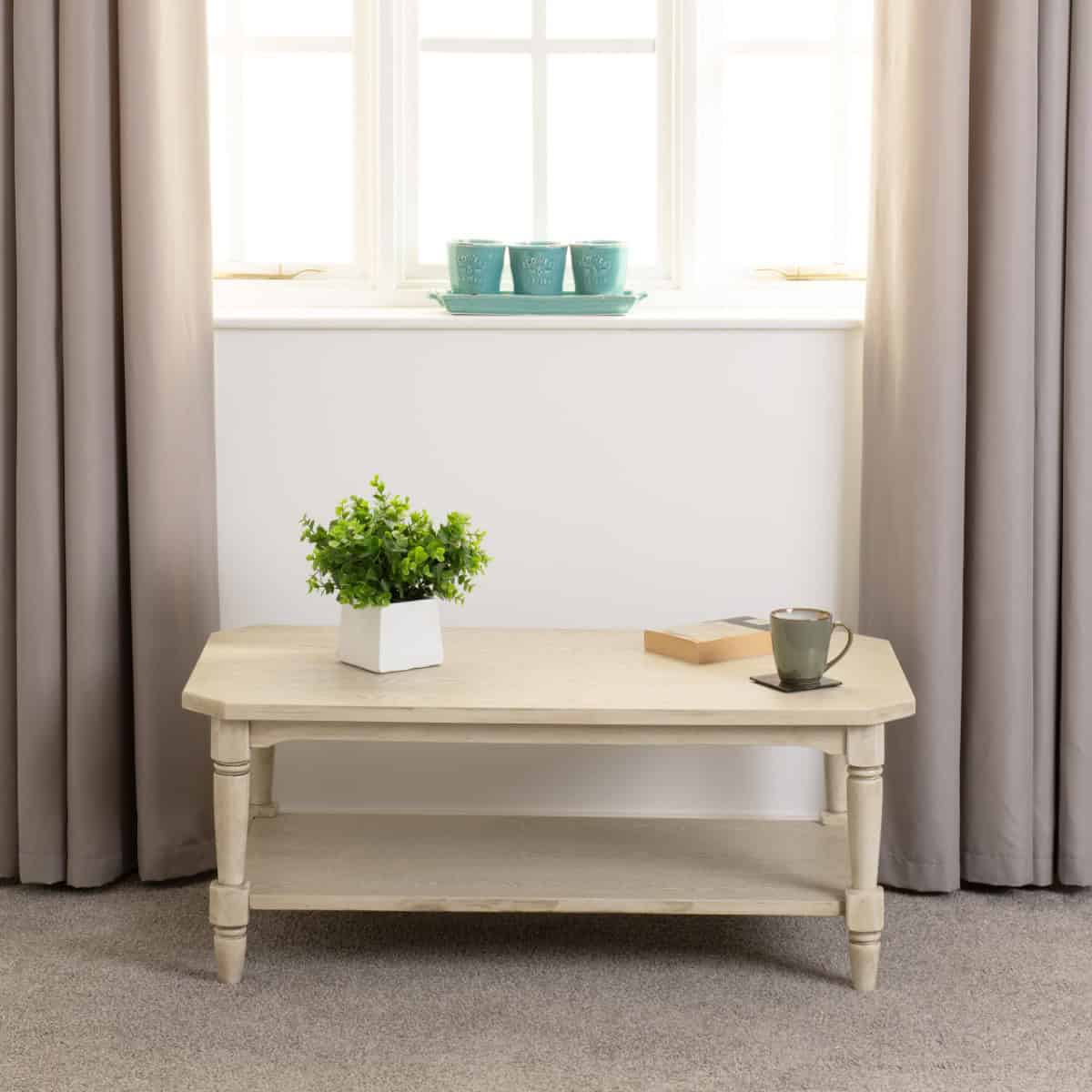 Chantilly Coffee Table - Antique Cream - Image 5