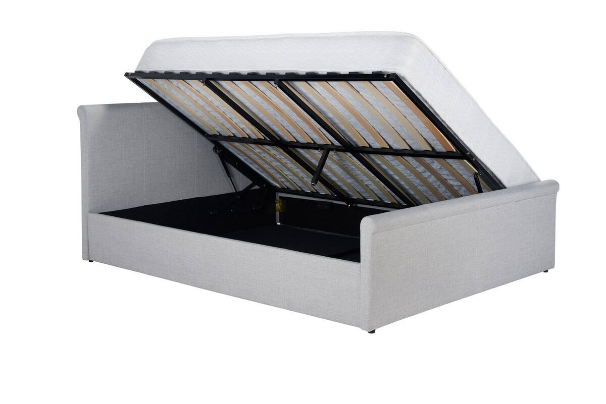 Stratus 4ft Ottoman Bed- Grey - Image 3