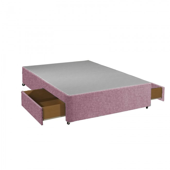 Apollo 4ft6 Azzure Lavender 2 Drawer Divan Base | Buy Online | Beds.ie