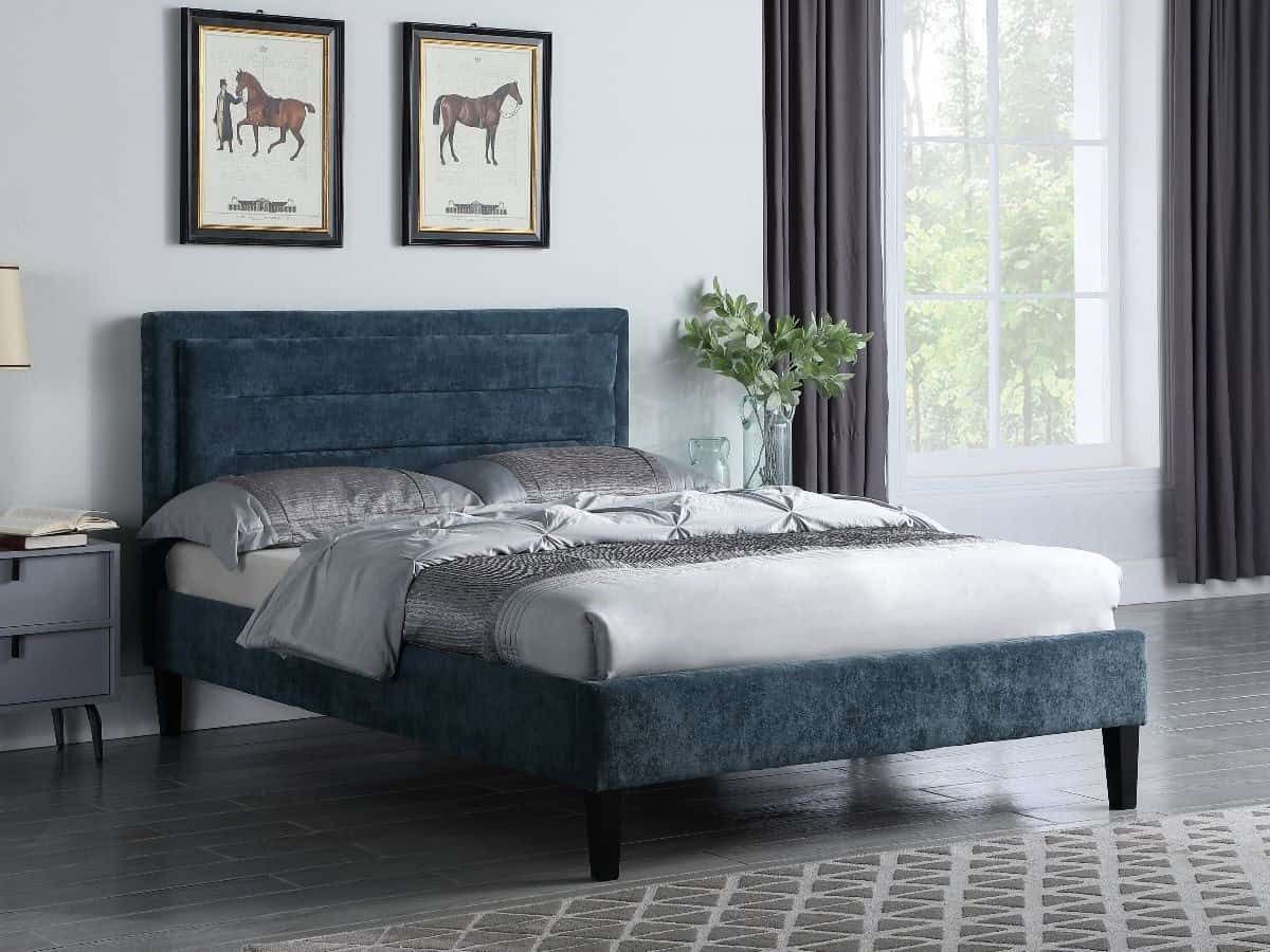Picasso 4ft6 Bedframe - Bangor Slate | Buy Online | Beds.ie