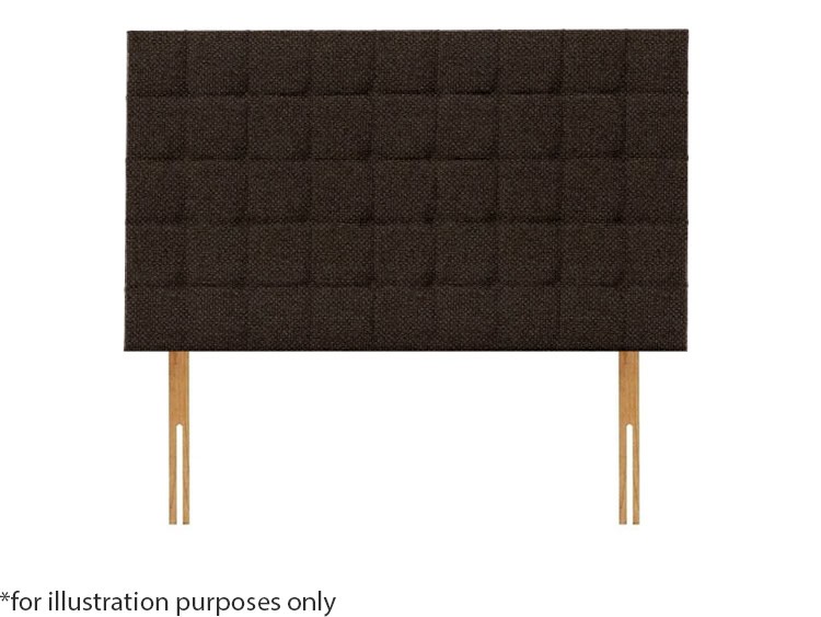 Apollo 6ft Boston Headboard - House Brown | Buy Online | Beds.ie