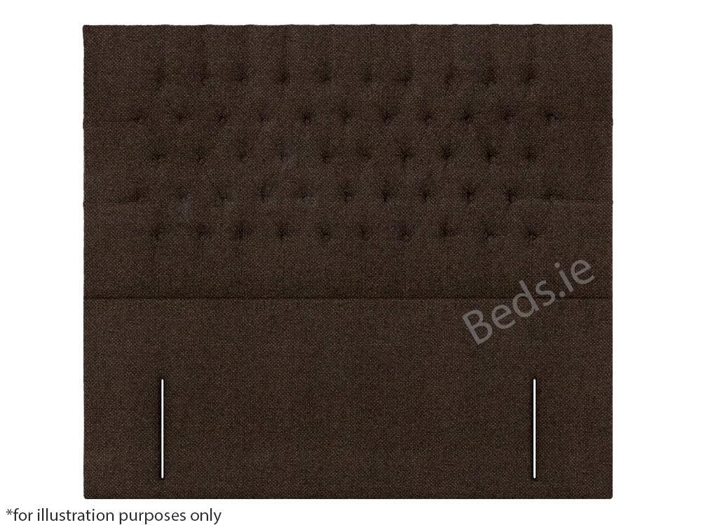Apollo 6ft New York Headboard - House Brown | Buy Online | Beds.ie
