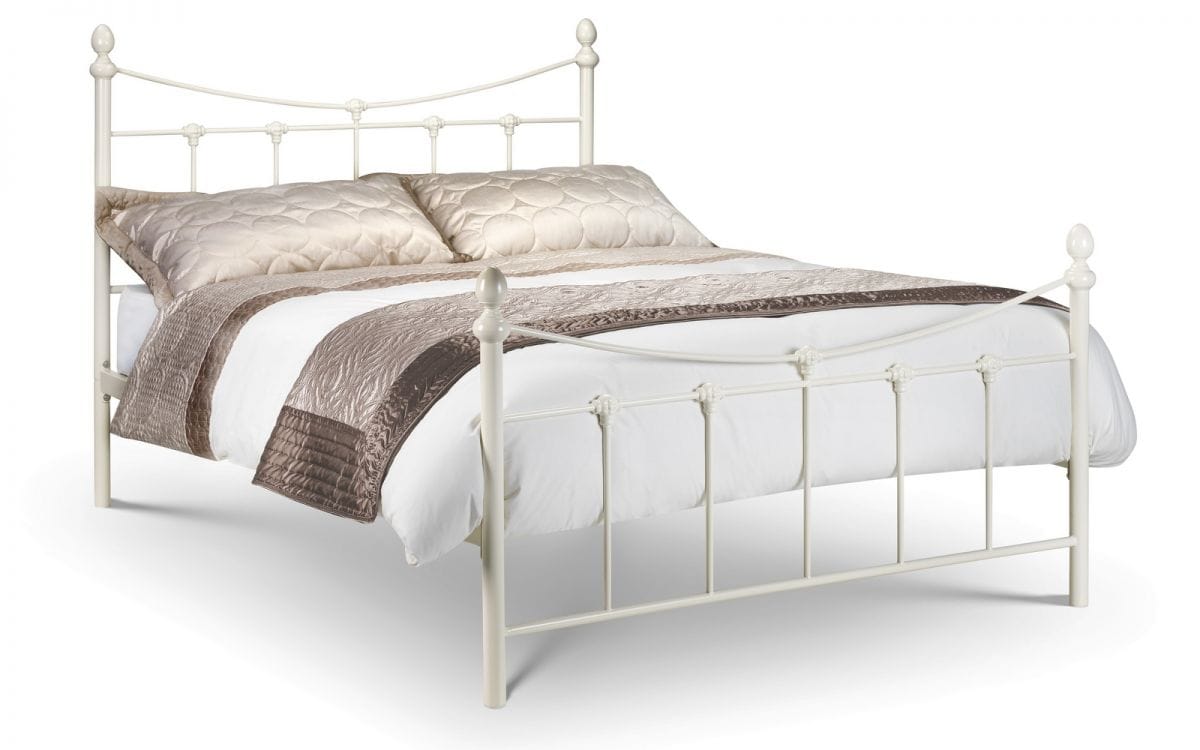 Robyn 5ft Bedframe - Stone White | Buy Online | Beds.ie
