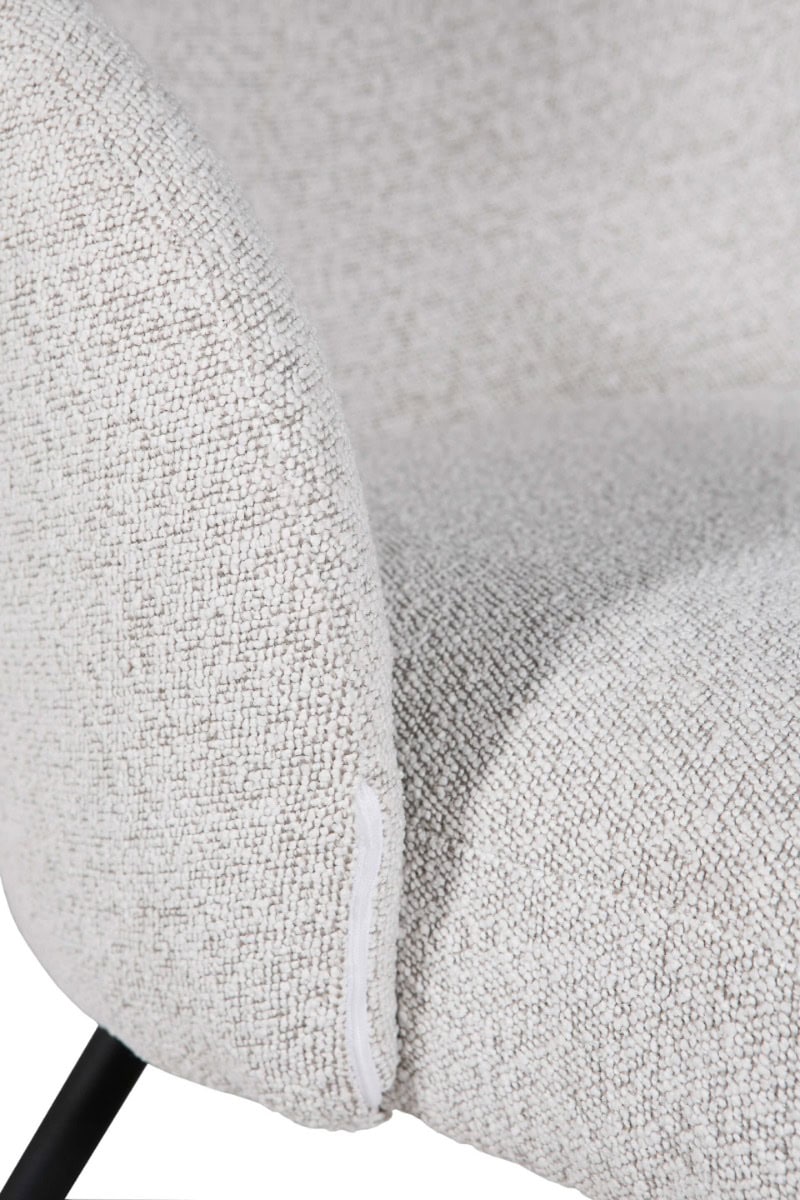 Solas Accent Chair - Ivory - Image 7