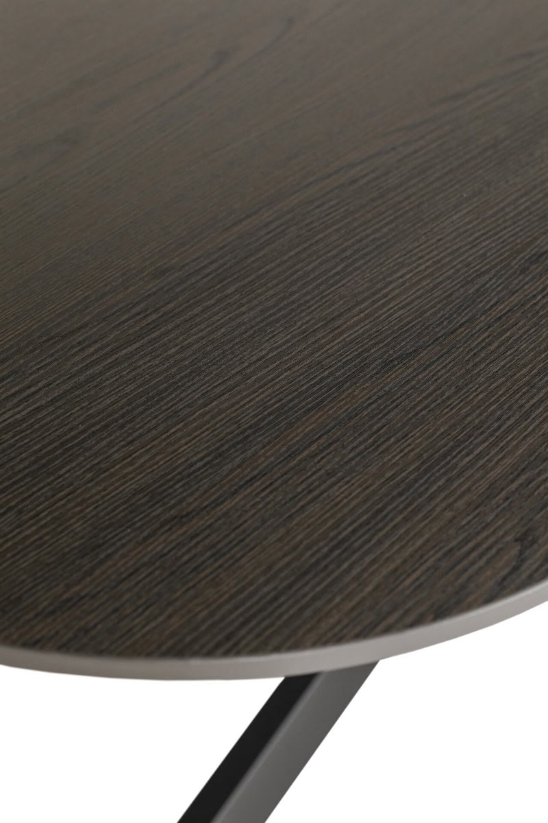Sadia 200cm Oval Dining Table - Smoke - Image 5