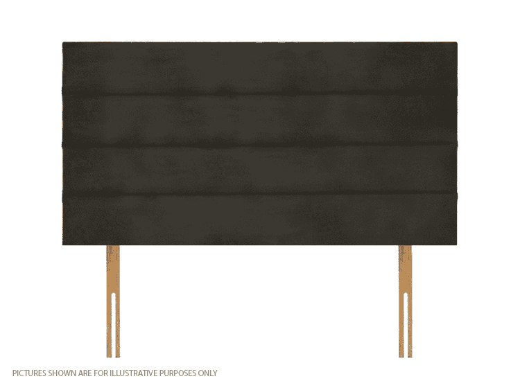 Apollo 2ft6 Dundee Headboard - Velvet Dark Grey | Buy Online | Beds.ie