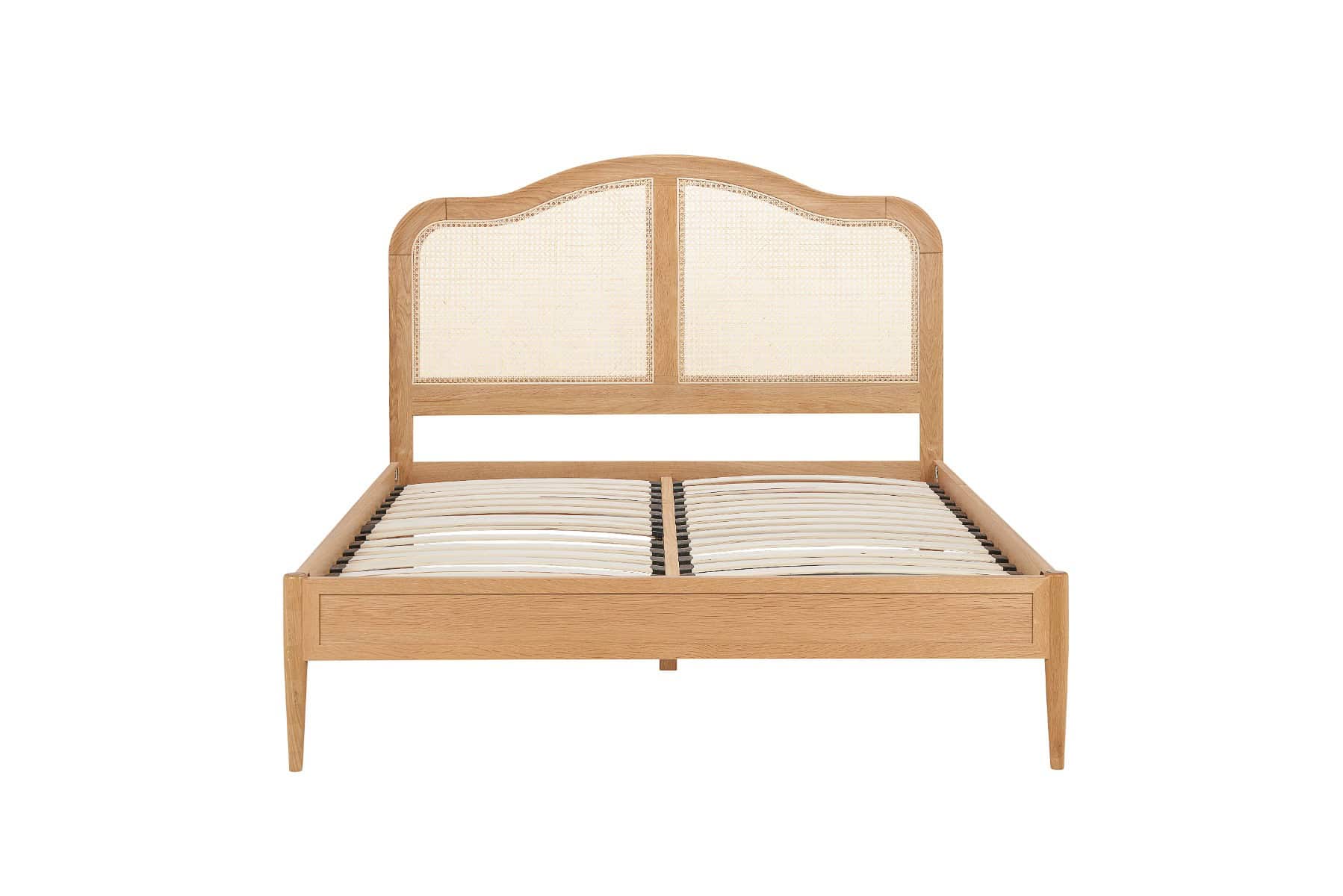 6ft Leonie Rattan Bedframe - Oak - Image 8