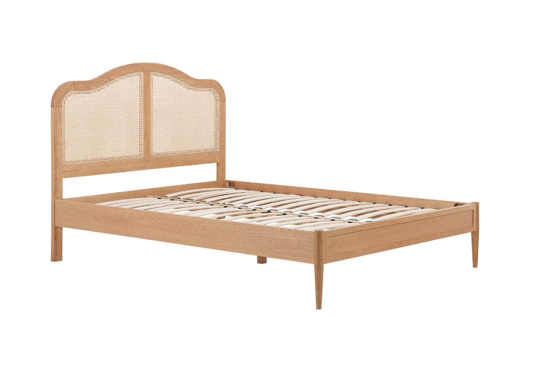 6ft Leonie Rattan Bedframe - Oak - Image 10