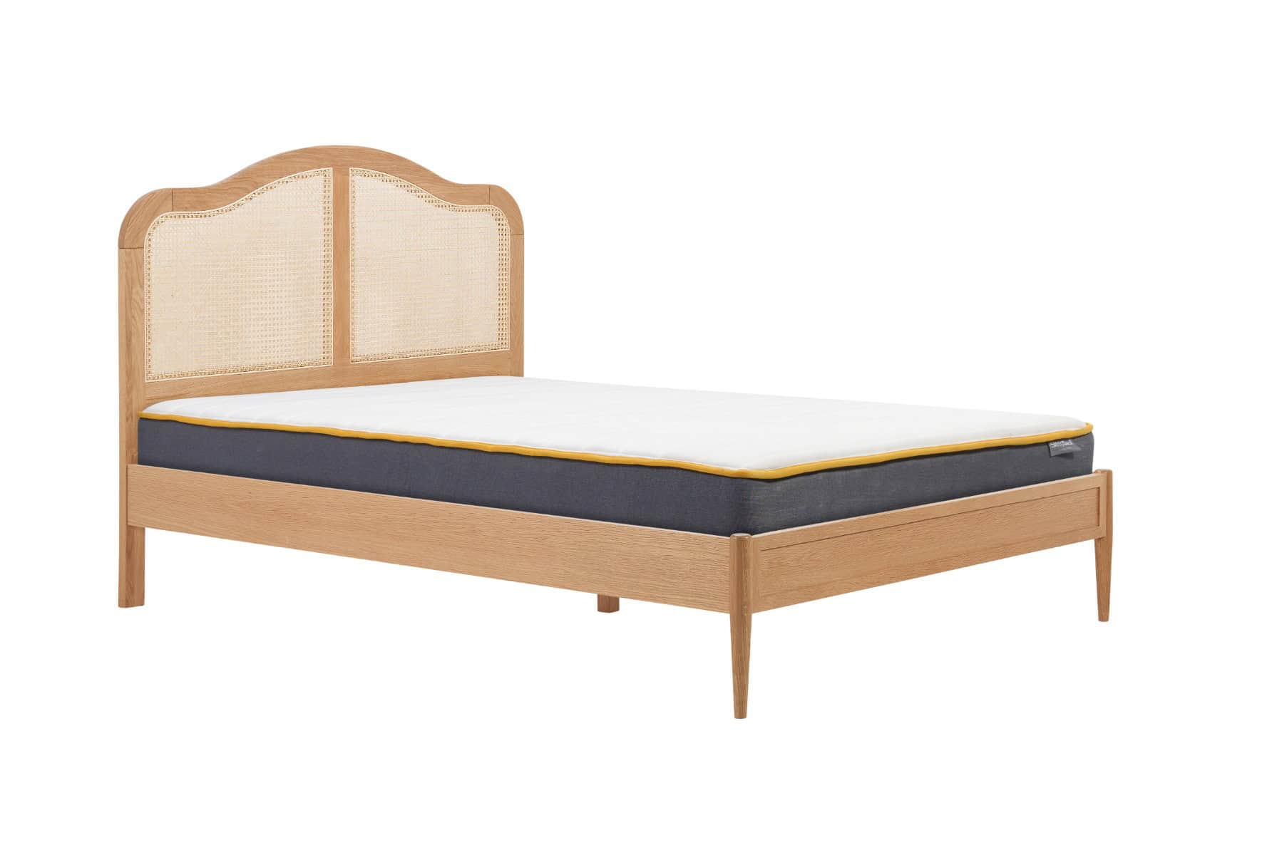 6ft Leonie Rattan Bedframe - Oak - Image 11