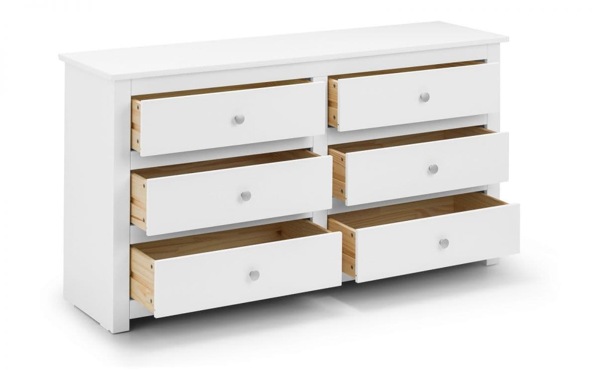 Scottie 6 Drawer Chest - Surf White - Image 2