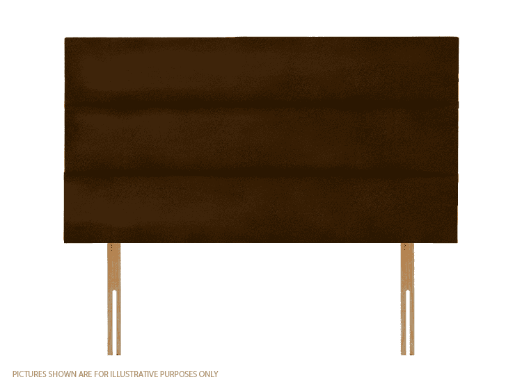 Apollo 3ft6 Plymouth Headboard - Velvet Brown | Buy Online | Beds.ie