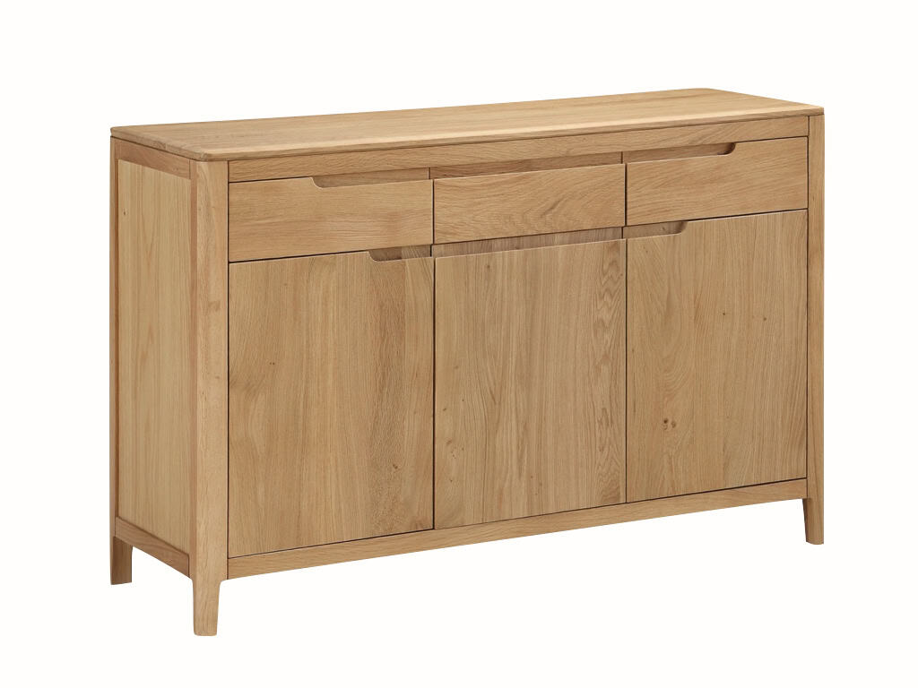 Dunmore 3 Door Sideboard - Oak | Buy Online | Beds.ie