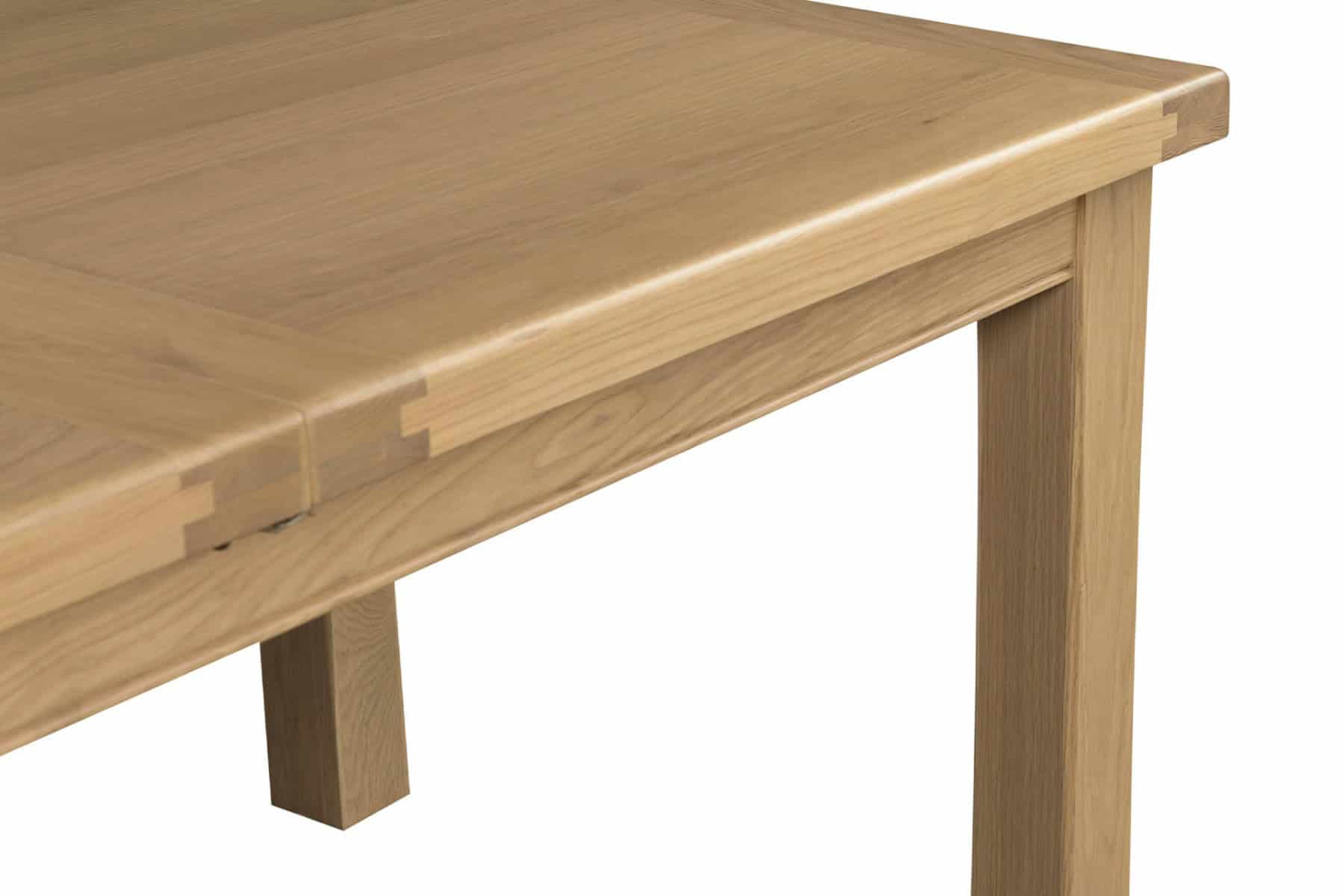 Delaney Extending Dining Table (140/180) - Oak - Image 8