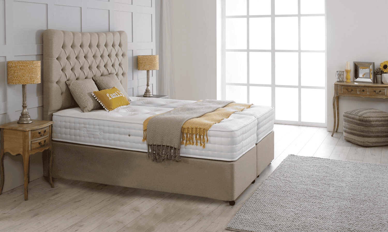 Healthbeds 6ft Enviro-Lux 2000 Zip & Link Bed (VEGAN) - Image 4